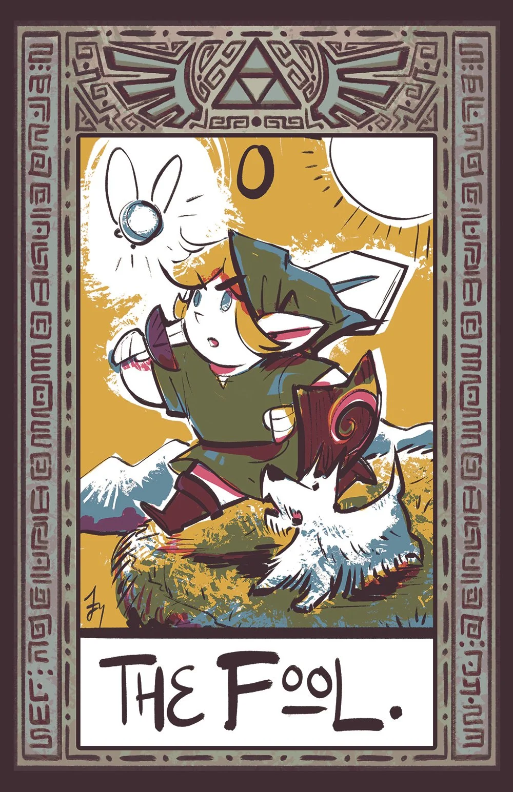 Legend of Zelda Tarot Prints — Lizard Wizard Studios Legend of Zelda Tarot Prints — Lizard Wizard Studios